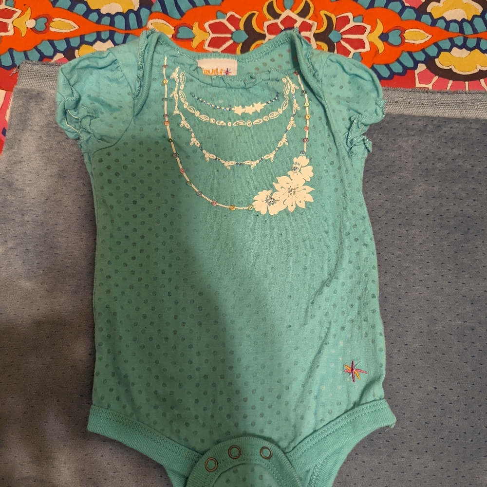 Blueish onesie